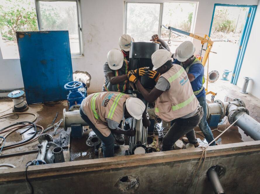 solar water pumps in Ghana